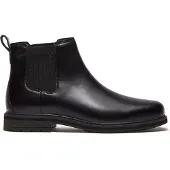 Timberland för män. TB0A42PGW021 Svarta Chelsea-stövletter i Stormbucks-läder (43), Hud, Karta, Ingen, Casual