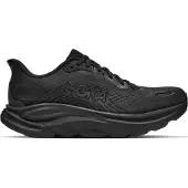 Hoka One One för män. 1176572 Clifton 11 svarta sneakers (40), Karta, Nyckelband, Casual, Deportivo, Multisport, Nät