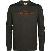 Petrol Industries T-shirt konjak / antracit