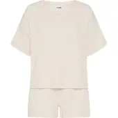 LASCANA Kort pyjamas pastellrosa