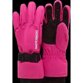Didriksons Handskar m. Fleece - Biggles - Cactus Rosa - - 4-6 år (104-116) - Handskar