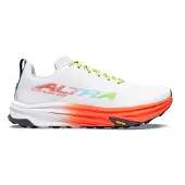 Altra - Trailskor - M Mont Blanc Speed White/Fry Coral/Vapor Blue för Unisex - Storlek 45 - Vit