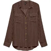 Vero Moda Bumpy Skjorta Med Långa ärmar