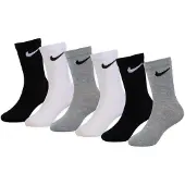 Nike Sportsockor grå / svart / vit