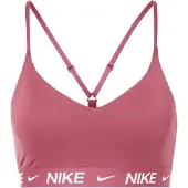 Nike Sportbehå 'INDY' magenta / vit