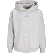 Jack & Jones Kids Sweatshirt 'JXNELLY' gråmelerad / syrén