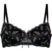 Hunkemoller Behå grön / lila / svart