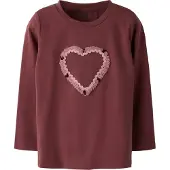 Name it T-shirt 'NMFNAGINO' cyklamen / rosa / gammalrosa