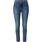 Levi's Jeans '721 High Rise Skinny' blå denim