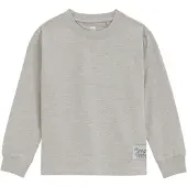 We fashion T-shirt gråmelerad