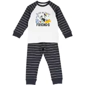 Chicco Pyjamas marinblå / ljusblå / gul / vit