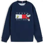 Tommy Hilfiger Peanuts Flag Graphic Embroidery Jumper