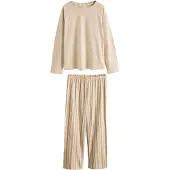 Next Pyjamas beige / kräm / camel