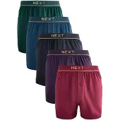 Next Boxershorts marinblå / mörkgrön / björnbär / mörkröd / svart