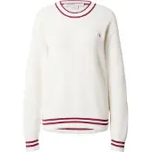 Calvin Klein Jeans Cotton Knit Stripe Trim Jumper