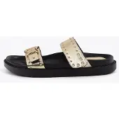 Lola Casademunt Pantolette guld