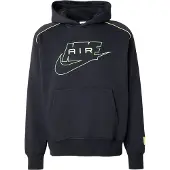 Nike Sweatshirt 'AIR' marinblå / limette