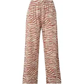 Lindex Pyjamasbyxa rostbrun / vit