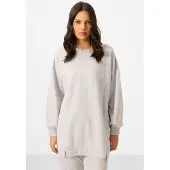 Tommy Life Överdriven Fleece Sweatshirt och Byxor Set