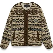 Vero Moda Övergångsjacka 'VMLindau' choklad / cappuccino / svart