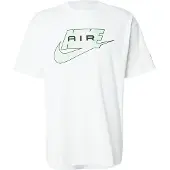 Nike T-shirt 'AIR' äpple / svart / vit