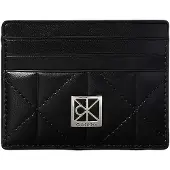Calvin Klein Quilted Rfid Emblem Logo Cardholder