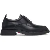 Tommy Hilfiger Leather Debossed Flag Derby Shoes
