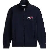 Tommy Hilfiger Logo Zip Thru Terry Sweatshirt