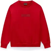 Napapijri Sweatshirt röd / svart