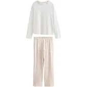 Next Pyjamas camel / gråmelerad