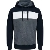 Jack & Jones Sweatshirt marinblå / grå / vit