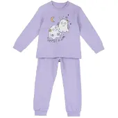 Chicco Pyjamas lila / orange / svart / vit