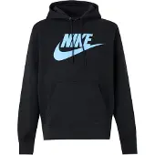 Nike Sweatshirt 'CLUB' himmelsblå / svart