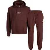 Jack & Jones Träningsoverall 'JJESOHO' brun / vit