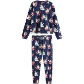 Next Pyjamas marinblå / grenadine / svart / vit
