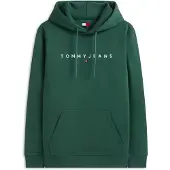 Tommy Hilfiger Tommy Jeans Linear Logo Fleece Drawstring Hoody