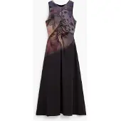 Desigual Klänning beige / syrén / svart