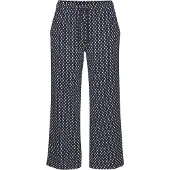 s.Oliver Pyjamasbyxa beige / marinblå / vit