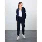 Tommy Life Överstor Huva Zip Sweatshirt Och Byxor Set