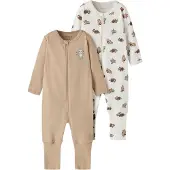 Name it Pyjamas beige / vit