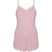 Hunkemoller Kort pyjamas 'Nana' rosa