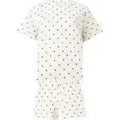 Hunkemoller Kort pyjamas ljusbeige / svart