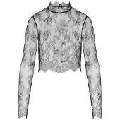 Hunkemoller T-shirt 'Camille' svart