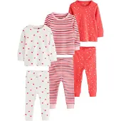 Next Pyjamas elfenben / gammalrosa / grenadine / körsbärsröd