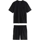 Next Pyjamas kort svart