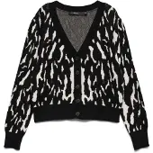Vero Moda Kofta 'VMNANCY' svart / vit