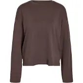 Noisy May T-shirt 'NMMocca' choklad