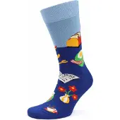 Happy socks Strumpor Brunch Mångfärgad Blå Storlek