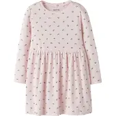 Name it Klänning - Rib - NmfNicole - Regndroppar på Roses m. Blo - - 2 år (92) - Klänning