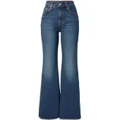 Levi's Jeans 'RIBCAGE FLARE' blå denim